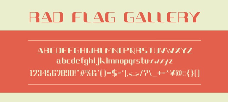 RAD01font